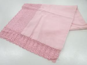 ビロードレース花模様ショール